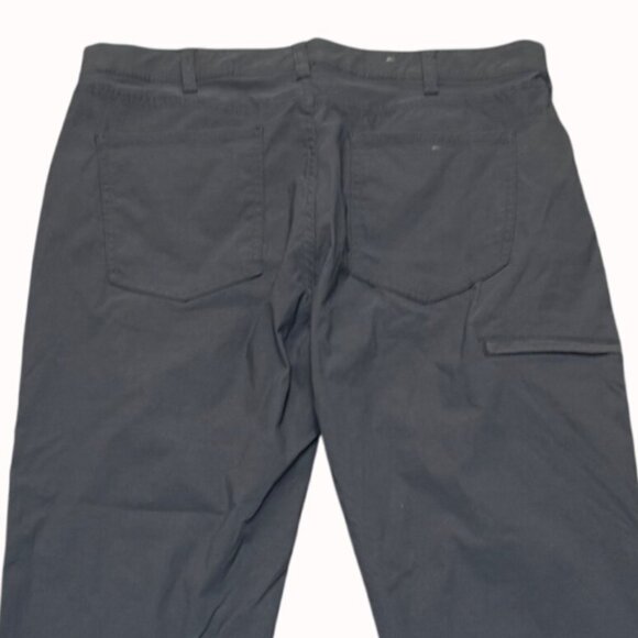 Denali Mens Straight Fit Pants 34x32 Charcoal Gray Active Lifestyle Casual Work - Picture 5 of 9